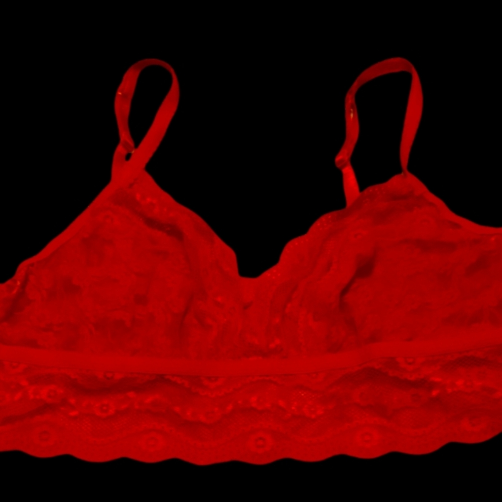 Lacy Red Bralette